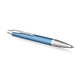 IM Premium Blue/Grey Ballpoint pen in the group Pens / Fine Writing / Ballpoint Pens at Pen Store (112694)