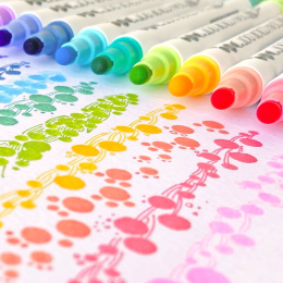 Clean Color DOT Pen 6-set in the group Pens / Artist Pens / Illustration Markers at Pen Store (125138)