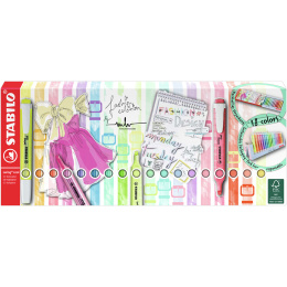 Swing Cool Desk Set 18 pcs in the group Pens / Office / Highlighters at Pen Store (125414)