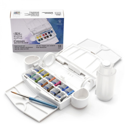 Cotman Water Colours Field Travel set in the group Art Supplies / Artist colours / Watercolour Paint at Pen Store (125827)