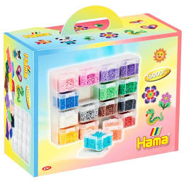Midi Storage Box + 16 000 beads in the group Kids / Fun and learning / Tube beads and pegboards / Tube beads Midi at Pen Store (126038)