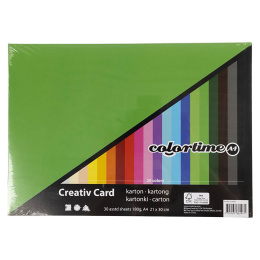 Coloured paper basic A4 180 g in the group Kids / Fun and learning / Paper & Drawing Pad for Kids / Coloured paper for children at Pen Store (126470)