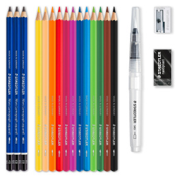 Mixed Watercolour 18-set in the group Pens / Artist Pens / Watercolour Pencils at Pen Store (126615)