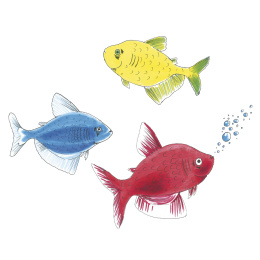 Ciao Set 5+1 Brights in the group Pens / Artist Pens / Illustration Markers at Pen Store (126812)