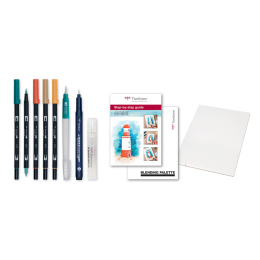 ABT Dual Watercolouring Brush set Seaside in the group Pens / Artist Pens / Brush Pens at Pen Store (126976)