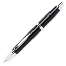 Capless Fountain Pen Black/Rhodium Broad in the group Pens / Fine Writing / Fountain Pens at Pen Store (127728)