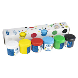 Finger Paint 6 x 40 ml in the group Kids / Kids' Paint & Crafts / Paint for Kids / Finger Paint at Pen Store (127868) Finger Paint 6 x 40 ml in the group Kids / Kids' Paint & Crafts / Paint for Kids / Finger Paint at Pen Store (127868)
