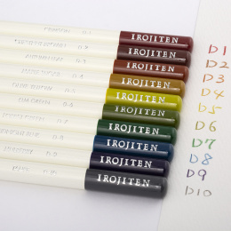 Pencil Irojiten set Rainforest in the group Pens / Artist Pens / Coloured Pencils at Pen Store (128101)