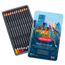 Procolour Coloured Pencils Set of 12 in the group Pens / Artist Pens / Coloured Pencils at Pen Store (128182)