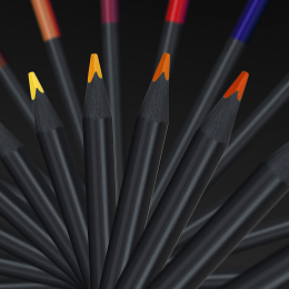 Colouring pencils Black Edition 36-set in the group Pens / Artist Pens / Coloured Pencils at Pen Store (128255)