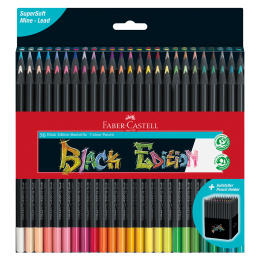Colouring pencils Black Edition 50-set in the group Pens / Artist Pens / Coloured Pencils at Pen Store (128314)
