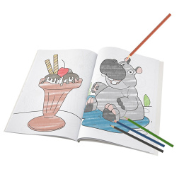 Colouring Book A4 in the group Kids / Fun and learning / Activity & Colouring Books at Pen Store (128515)