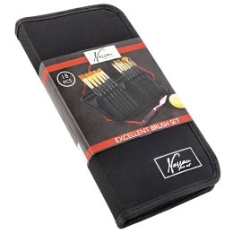 Brush-set in Wallet in the group Art Supplies / Brushes / Brush Sets at Pen Store (128558)