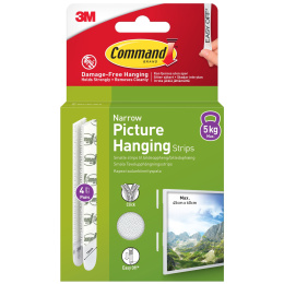 Command Hanging Strips Narrow in the group Hobby & Creativity / Organize / Frames / Picture hanging at Pen Store (128610)
