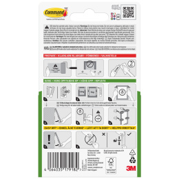 Command Hanging Strips Medium 4 st in the group Hobby & Creativity / Organize / Frames / Picture hanging at Pen Store (128611)