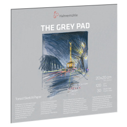 The Grey Pad 20x20 cm 120g in the group Paper & Pads / Artist Pads & Paper / Coloured Papers at Pen Store (128671)