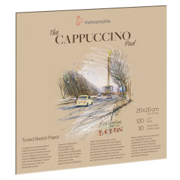 The Cappuccino Pad 20x20 cm 120g in the group Paper & Pads / Artist Pads & Paper / Coloured Papers at Pen Store (128674)