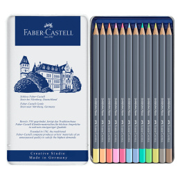 Goldfaber Aqua Watercolour Pencil 12-set Pastel in the group Pens / Artist Pens / Watercolour Pencils at Pen Store (128726)