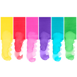 Goldfaber Aqua Dual Marker Set of 6 Candy shop in the group Pens / Artist Pens / Illustration Markers at Pen Store (128735)