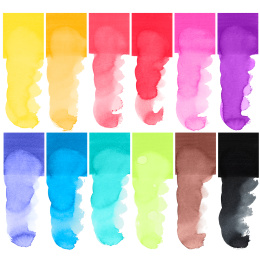 Goldfaber Aqua Dual Marker Set of 12 in the group Pens / Artist Pens / Illustration Markers at Pen Store (128737)