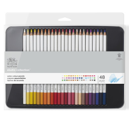 Studio Collection Watercolour Pencils Set of 48 in the group Pens / Artist Pens / Watercolour Pencils at Pen Store (128770)
