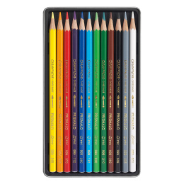 Prismalo Watercolour Pencils 12-set in the group Pens / Artist Pens / Watercolour Pencils at Pen Store (128888)