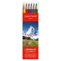 Prismalo Watercolour Pencils 6-set in the group Pens / Artist Pens / Watercolour Pencils at Pen Store (128889)
