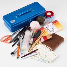 T320 Trunk Shape Toolbox Blue in the group Hobby & Creativity / Organize / Storage at Pen Store (128961)