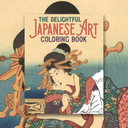 The Delightful Japanese Art Colouring Book in the group Hobby & Creativity / Books / Adult Colouring Books at Pen Store (129242)