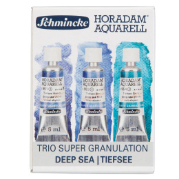 Horadam Super Granulation Set Deep Sea in the group Art Supplies / Artist colours / Watercolour Paint at Pen Store (129297)