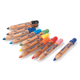 Be-bè Super Large Pencil Set of 10 in the group Kids / Kids' Pens / Colouring Pencils for Kids at Pen Store (129307)
