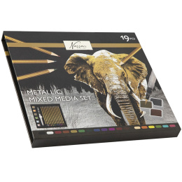 Metallic Mixed Media 19-set in the group Art Supplies / Art Sets / Paint sets at Pen Store (129356)