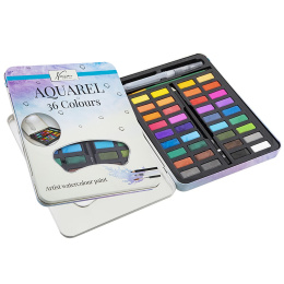 Aquarel pans 36-set in the group Art Supplies / Artist colours / Watercolour Paint at Pen Store (129360)