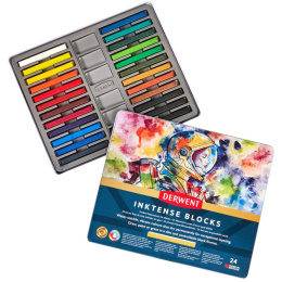 Inktense Blocks Set of 24 in the group Pens / Artist Pens / Watercolour Pencils at Pen Store (129545)