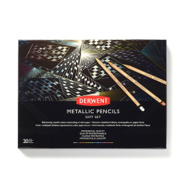 Metallic Colouring pencils Limited Edition Set of 20 in the group Pens / Artist Pens / Coloured Pencils at Pen Store (129559)