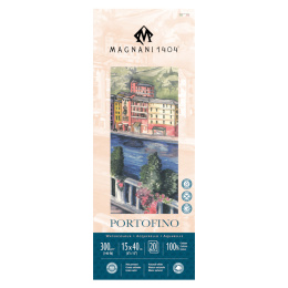 Watercolour Pad Portofino 100% Cotton 300g Satin 15x40cm 20 Sheets in the group Paper & Pads / Artist Pads & Paper / Watercolour Pads at Pen Store (129682)