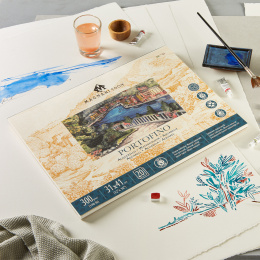 Watercolour Pad Portofino 100% Cotton 300g Satin 31x41cm 20 Sheets in the group Paper & Pads / Artist Pads & Paper / Watercolour Pads at Pen Store (129688)