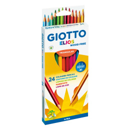 Elios Colouring pencils Set of 24 in the group Kids / Kids' Pens / Colouring Pencils for Kids at Pen Store (129895)