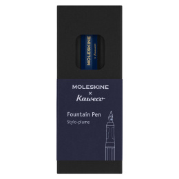 Kaweco x Moleskine Fountain pen Blue in the group Pens / Fine Writing / Fountain Pens at Pen Store (129923)