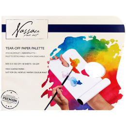 Tear-off Palette 23x30cm 40 sheets in the group Art Supplies / Studio / Palettes at Pen Store (129935)
