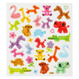 Stickers Balloon animals 1 sheet in the group Kids / Fun and learning / Stickers at Pen Store (129989)