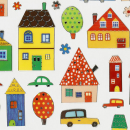 Stickers Small Town 1 sheet in the group Kids / Fun and learning / Stickers at Pen Store (129990)