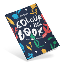 Colouring Book in the group Hobby & Creativity / Books / Adult Colouring Books at Pen Store (130150)