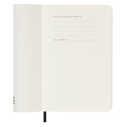 12M Monthly Calendar Softcover Pocket Black in the group Paper & Pads / Planners / 12-Month Planners at Pen Store (130190)