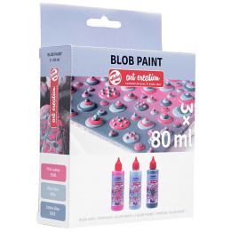 Blob Paint set Pink in the group Art Supplies / Artist colours / Acrylic Paint at Pen Store (130281)