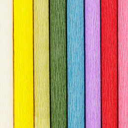Crepe Paper Basic colours 8 sheets in the group Paper & Pads / Artist Pads & Paper / Coloured Papers at Pen Store (130293)