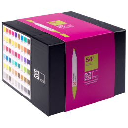 Marker Set of 54 in the group Pens / Artist Pens / Illustration Markers at Pen Store (130475)