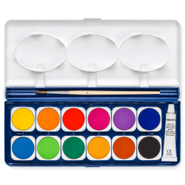Noris Watercolour Set of 12 in the group Kids / Kids' Paint & Crafts / Paint for Kids / Watercolors for Kids / Watercolor at Pen Store (130640)