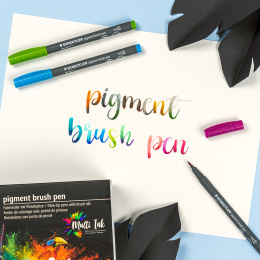 Pigment Arts Brush Pen set of 36 in the group Pens / Artist Pens / Brush Pens at Pen Store (130649)
