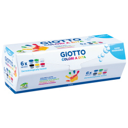 Dita Finger Paint 6x100 ml in the group Kids / Kids' Paint & Crafts / Paint for Kids / Finger Paint at Pen Store (130662)